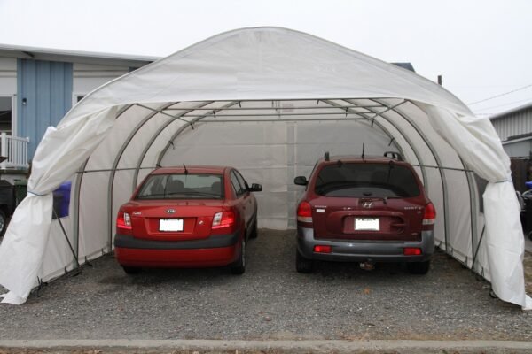 Location Abri Double 18X20